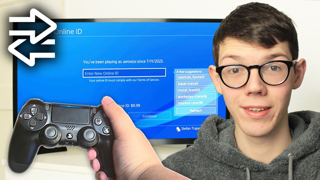 How To Change PSN Name On PS4 (Gamertag) - Full Guide - YouTube