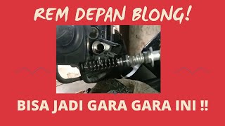 Cara Mengganti Seal Master Rem Depan Nmax