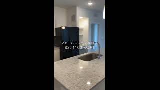 B2 Floor Plan 2 br/2 ba