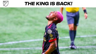 THE KING IS BACK! Josef Martinez scores his first goal back after year-long injury