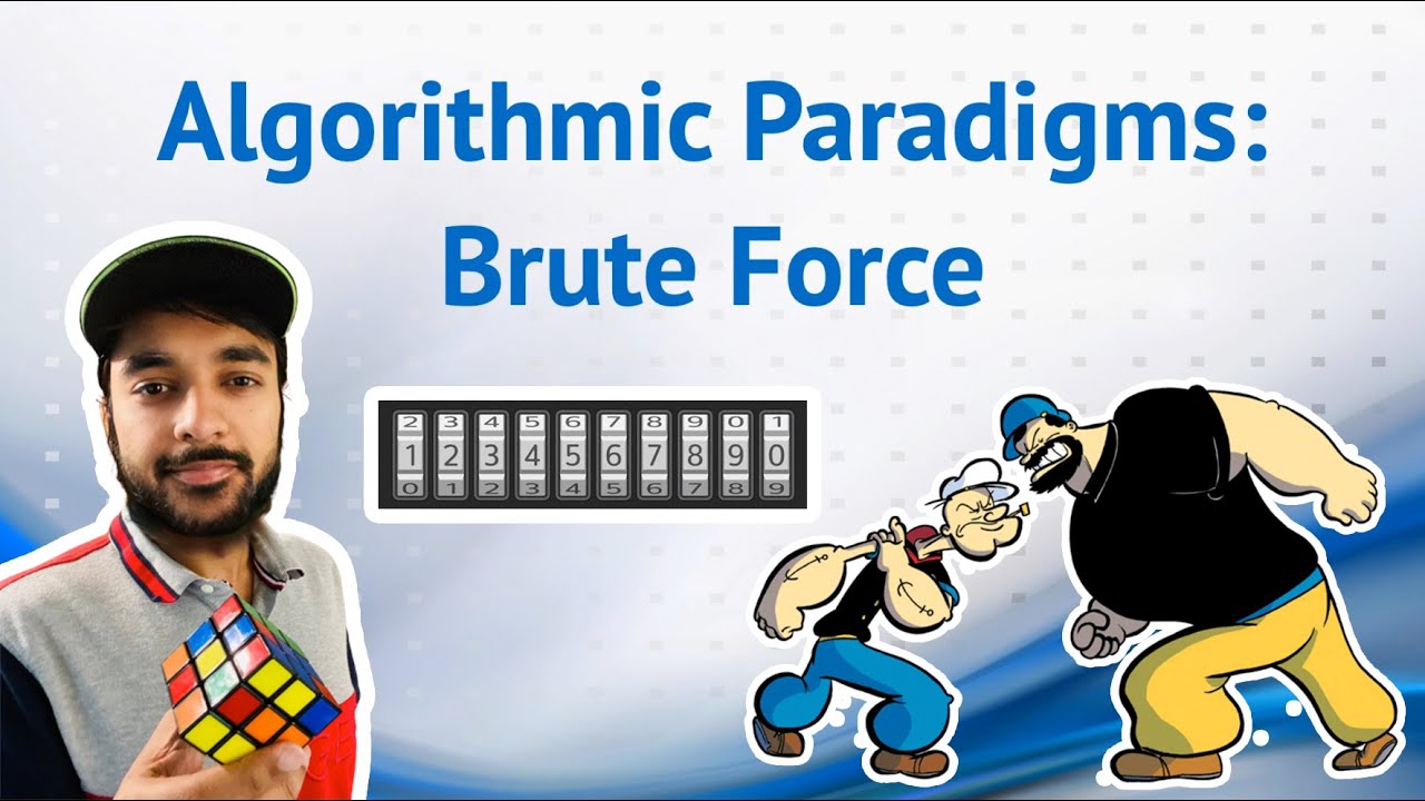 Brute Force Algorithms With Real Life Examples | Study Algorithms - YouTube