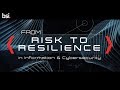 Ad for ‘From Risk to Resilience in Information & Cybersecurity 17 October Manchester’