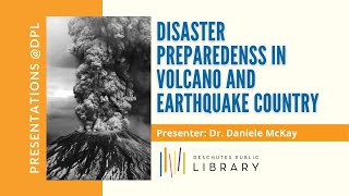 Disaster Preparedness in Earthquake and Volcano Country