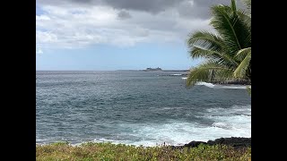 See Steffen is live!  Kona Hawai’i sunset 🌅 + Nautica 🐋🌋🐙🦜 #cruiseship #oceaniacruises