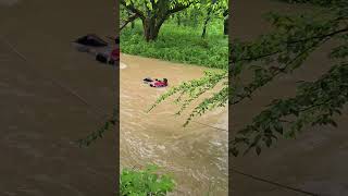 High Schooler and Grandparents Saved in Dramatic Rescue From Vehicle Swept Into Fast-Moving Creek