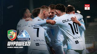 WYPOWIEDZI | Szymon Kądziołka, Szymon Łyczko po Miedź Legnica - Stal Rzeszów (15.02.2025)