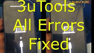 3uTools II iPhone Flash II All Errors Solved 100%