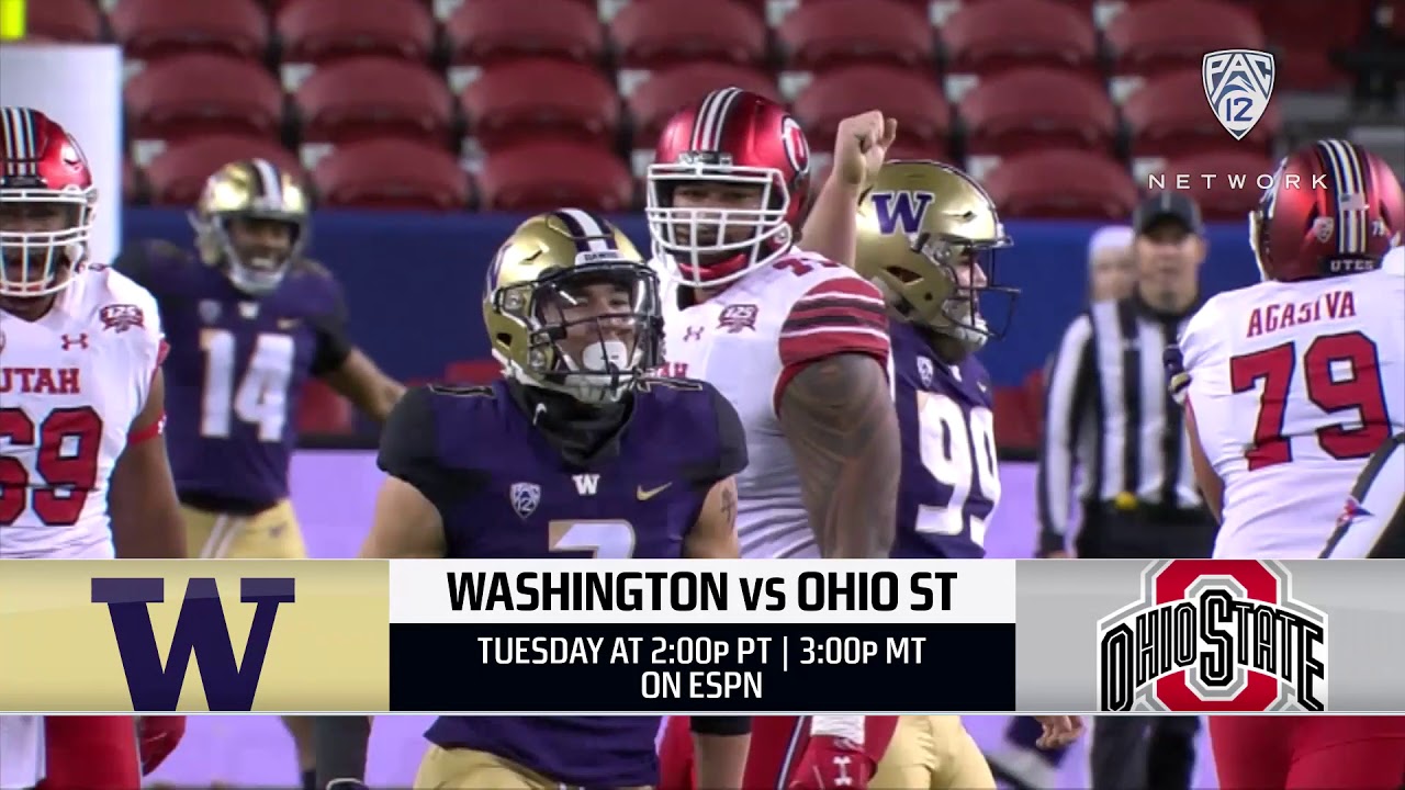 Football: Washington-Ohio State Rose Bowl Preview - YouTube