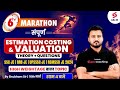 Estimation Costing & Valuation in One Shot | SSC JE Civil Marathon 2024 | Civil by Shubham Sir