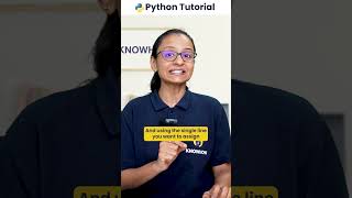 Python Multiple Assignments on One Line