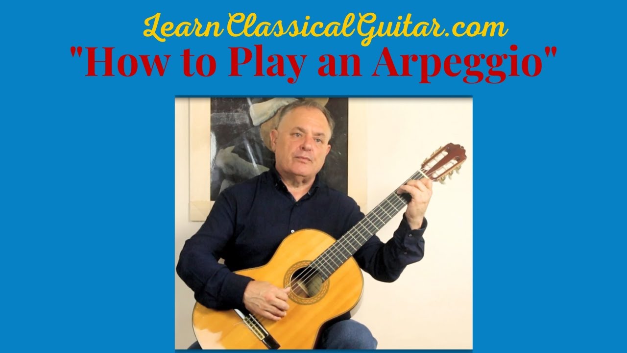 How To Play An Arpeggio - YouTube