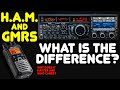 How Is GMRS Different From Ham Radio? What Is The Difference Between Amateur Radio and GMRS?