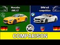 German cars comparison | Mercedes AMG GT vs BMW m8 competition #comparison