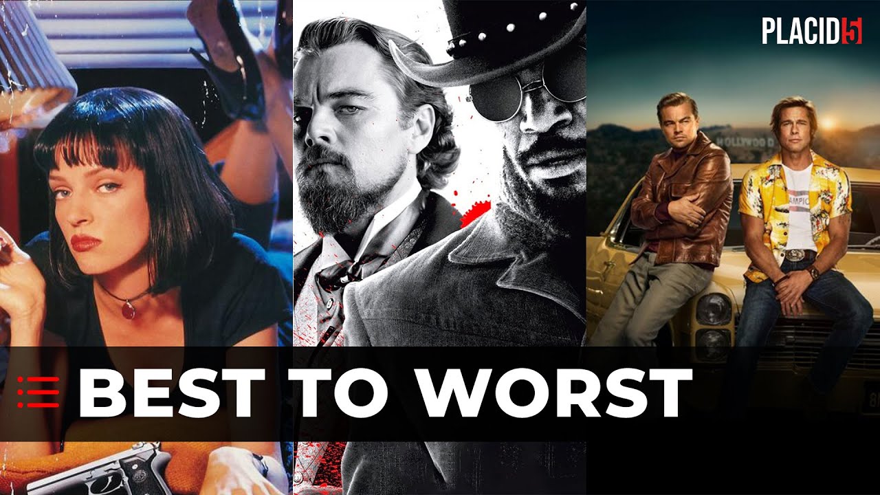 Quentin Tarantino Movies Ranked From BEST To WORST (Tierlist) - YouTube