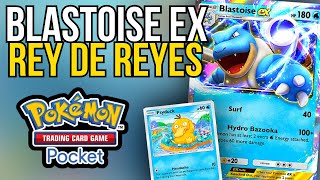 Blastoise: ¡El rey del mazo de agua! 🌊👑 - Pokémon TCG Pocket