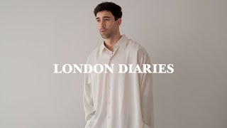 London Diaries | First shirt sample, new furniture, selling my clothes!
