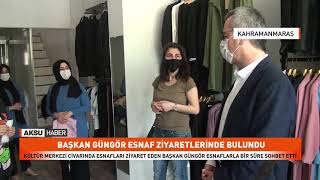 Başkan Güngör Esnaf Ziyaretlerinde Bulundu