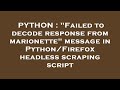PYTHON : 