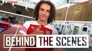 Matteo Guendouzi's first day at Arsenal | Exclusive behind the scenes