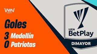 Medellín vs. Patriotas (goles) | Liga BetPlay Dimayor 2024-2 | Fecha 17