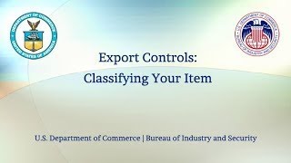 Export Controls: Classifying Your Item with Audio Descriptions
