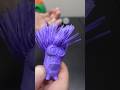 3D Printed Purple Hairy Evil Minion