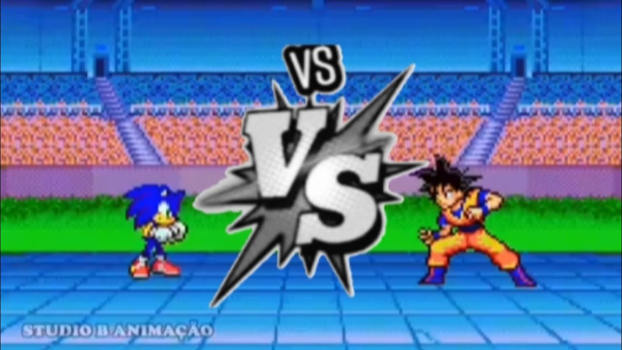 Goku Vs Sonic Youtube