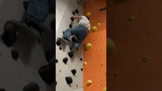 I Do NOT Fall Gracefully... 🤣 #climbing