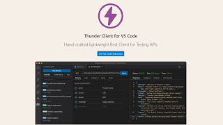 Thunder Client, a Postman alternative client for VS Code