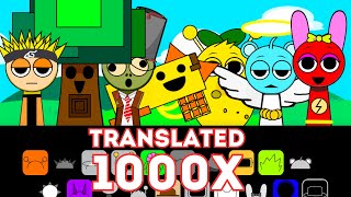 I Google Translated Sprunki 1000 Times