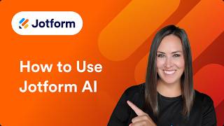 How to Build Online Forms Using Jotform AI