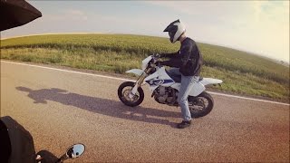 DRZ400sm vs Raptor 700