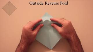 Origami-Outside Reverse Fold