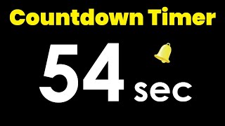54 second Countdown Timer with Alarm #timerstore #54s #countdown
