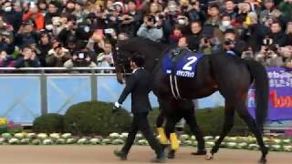 有馬記念　パドック（現地撮影）2017年