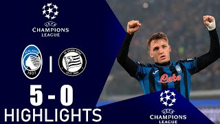 Mateo Retegui Goal | Atalanta vs Sturm Graz 5-0 Highlights | Champions League 2024/25