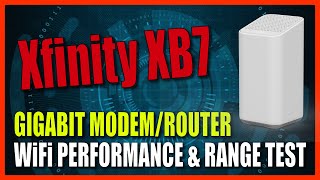 Xfinity XB7 Gigabit Modem Router Real Home WiFi Performance & Range Test