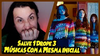 Salve 1 Drope 3 | KPOPS com a mesma letra inicial | 28 Rounds | REACT DO MORENO