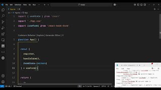 React.js Form Validation Tutorial With Error Messages Using react-hook-form Full Example in Browser