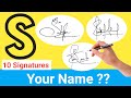 ✔️ S SIGNATURE | S Signature Style | S Signature Style Tutorial | S Signature Simple