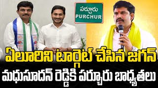 YS Jagan Target Yeluri Sambasiva Rao, Gade Madhusudhan Reddy as New YCP Incharge| Praja Chaithanyam