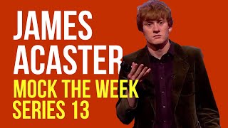 James Acaster on Mock The Week Series 13