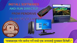 Installing and Running Apps \u0026 Software from a USB Flash Drive