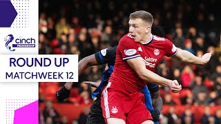 Dons Give's Hearts First Defeat! | Matchweek 12 Round-Up | cinch Premiership