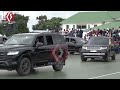 President Mnangagwa arrival at Mukushi academy