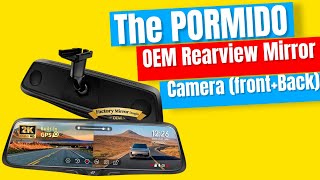 PORMIDO PRD80 OEM 2K Rear View Mirror Camera