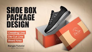 Show Box Design | Packaging Design Bangla Tutorial | Packaging Design Illustrator | Box Die line