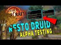I Got to Test RESTO DRUID - The War Within (Alpha) | *BIG* Talent Changes & More