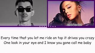 Miss (នឹក) VANNDA  Lyrics ft. Ariana Grande (Color Coded Lyrics)