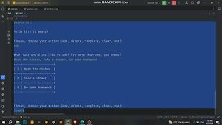 User-Friendly To-Do List - CS50 Python Final Project